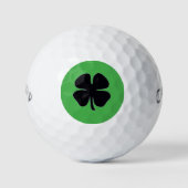 Black Clover groene Callaway Warbird golfballen 3s (Voorkant)