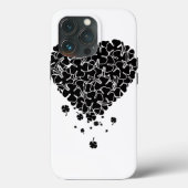 Black Clover Heart Case-Mate iPhone Case (Achterkant)
