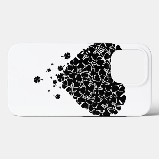 Black Clover Heart Case-Mate iPhone Case (Achterkant (horizontaal))