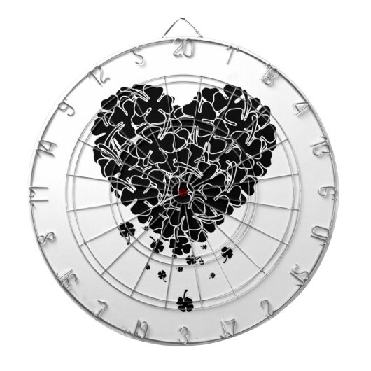 Black Clover Heart Dartbord (Voorkant)
