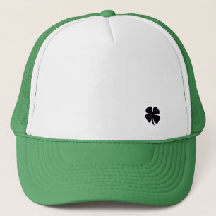 Black Clover witte en groene schuim trucker hoed Pet