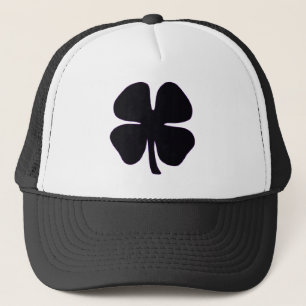 Black Clover zwart-wit schuim truckerhoed Trucker Pet