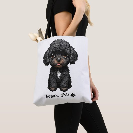 Black Cockapoo Draagtas (Dichtbij)