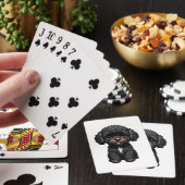 Black Cockapoo Pokerkaarten (Insitu)