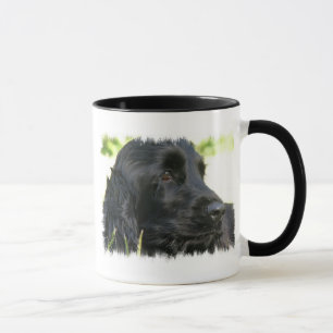 Black Cocker Spaniel Dog Coffee Mok