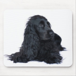 Black Cocker Spaniel Mousepad Muismat