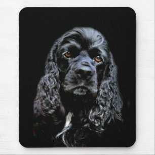 Black Cocker Spaniel Muismat