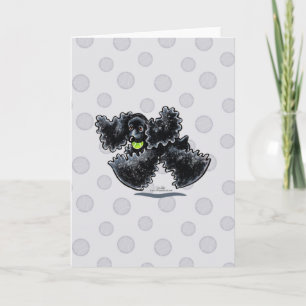 Black Cocker Spaniel Play Kaart