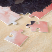 Black Cocker Spaniel Puppy - Abby Legpuzzel (Zijkant)