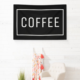 BLACK COFFEE SIGN SPANDOEK