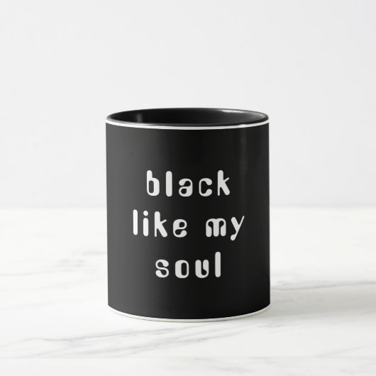 Black Combo Mok met Typografie (Midden)