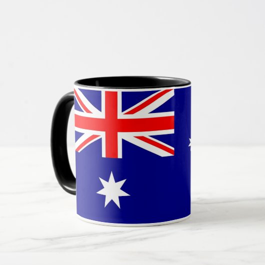 Black Combo Mok met vlag van Australië (Voorkant links)
