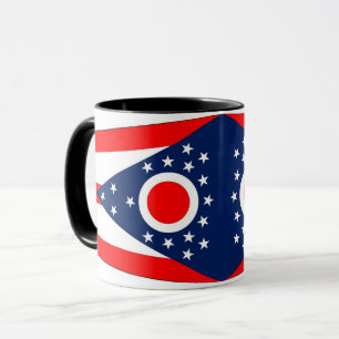 Black Combo Mok met vlag van Ohio State, Verenigde