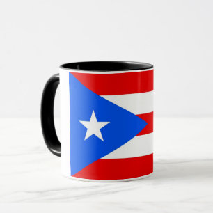 Black Combo Mok met vlag van Puerto Rico, Verenigd