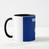 Black Combo Mok met vlag van Wisconsin, Verenigde (Links)