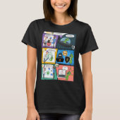 Black Comics Greenie Protector Vrouw T-shirt (Voorkant)