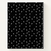 Black Confetti Gratitude Journal (Dos)