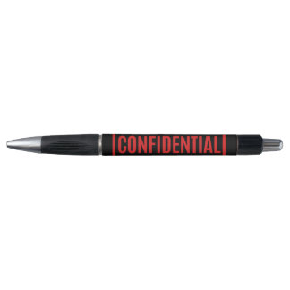 Black Confidential Pen