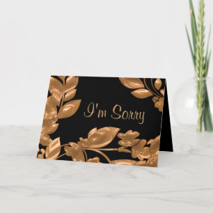 Black & Copper Garden, het spijt me Kaart