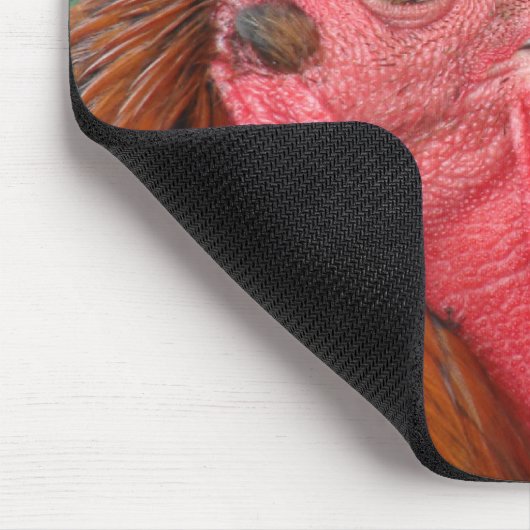 Black Copper Maran Rooster Muismat (Hoek)