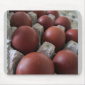 Black Copper Marans Egg Mousepad Muismat (Voorkant)