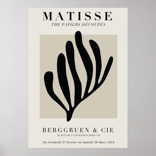 Black Coral Poster (Voorkant)