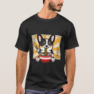 Black Corgi T-shirt
