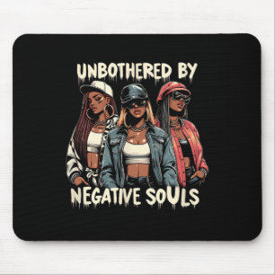 Black Cowgirl beroemd gemaakt door Negative Souls  Muismat