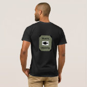 Black Crappie T-shirt (Achterkant volledig)
