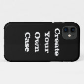 Black Créez votre propre Coque (Dos (Horizontal))