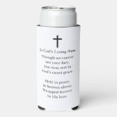 Black Cross and Poem Photo Memorial (Seltzer Achterkant)