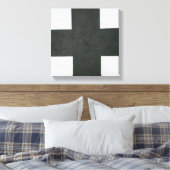 Black Cross, c.1923 Canvas Afdruk (Insitu (Slaapkamer))