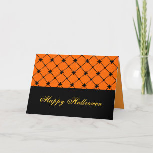 Black Crosses Custom Halloween Kaart