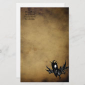 Black Crow Briefpapier (Voorkant / Achterkant)