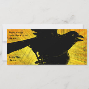 Black Crow Grunge 2012 Calendar Bladwijzer Rack Ka