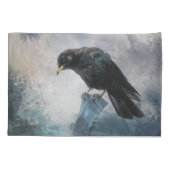 Black Crow Kussensloop (Achterkant)