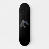 Black Crow Master of Time Illustratie Skateboard (Voorkant)