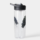 Black Crow Master of Time Illustratie Waterfles (Rechts)