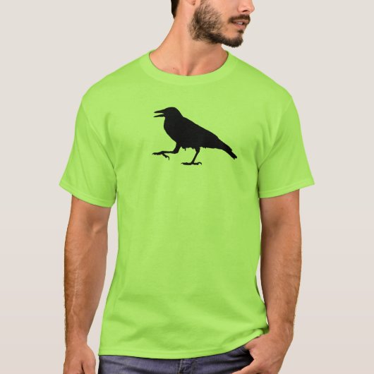 Black Crow T Shirt (Voorkant)