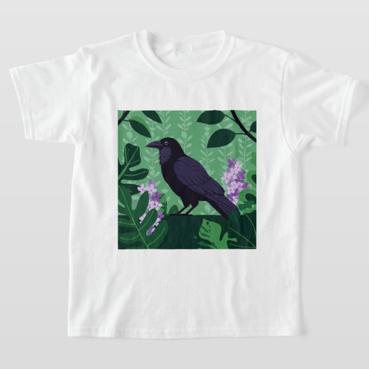  Black crow T-shirt (Laagn)