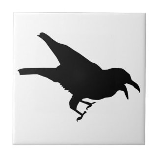 Black Crow Tile 2 Tegeltje