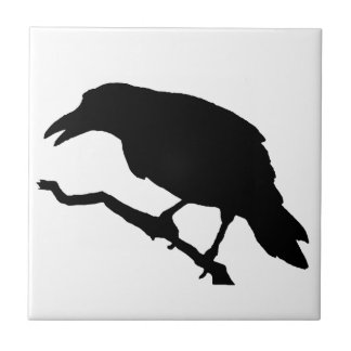 Black Crow Tile 4 Tegeltje