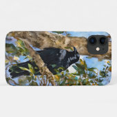 Black Crow Vogel Art Natuur Telefoon Case (Achterkant (horizontaal))