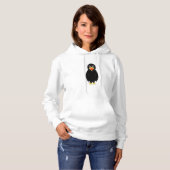 Black Crow Vrouwen Hoodie (Voorkant volledig)