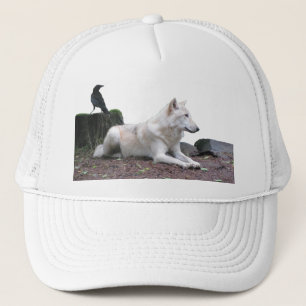 Black Crow, White Wolf Trucker Pet