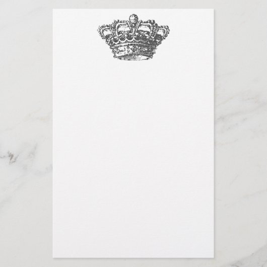 Black Crown Briefpapier (Voorkant)