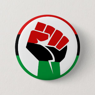 Black Culture Matters Knop Ronde Button 5,7 Cm