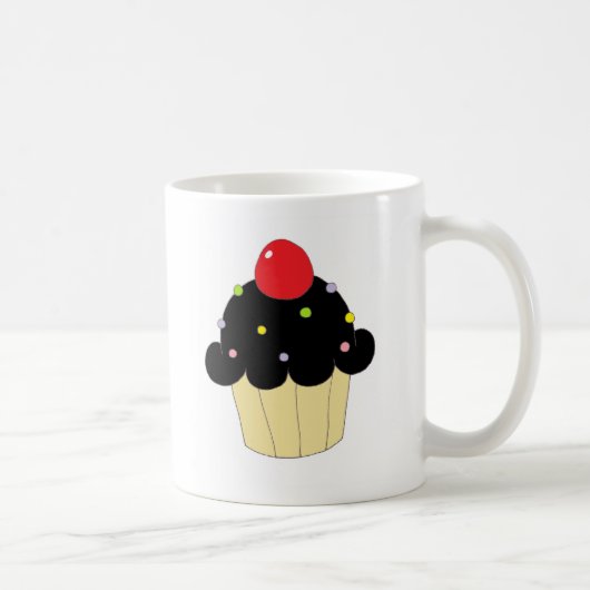 Black Cupcake Koffiemok (Rechts)