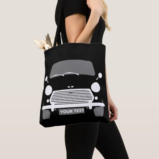 Black Custom Classic Royaume-Uni Mini Sac fourre-t (De près)