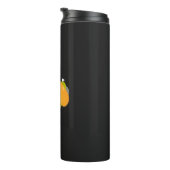Black Cute Thermal Tumbler Thermosbeker (Geroteerd rechts)